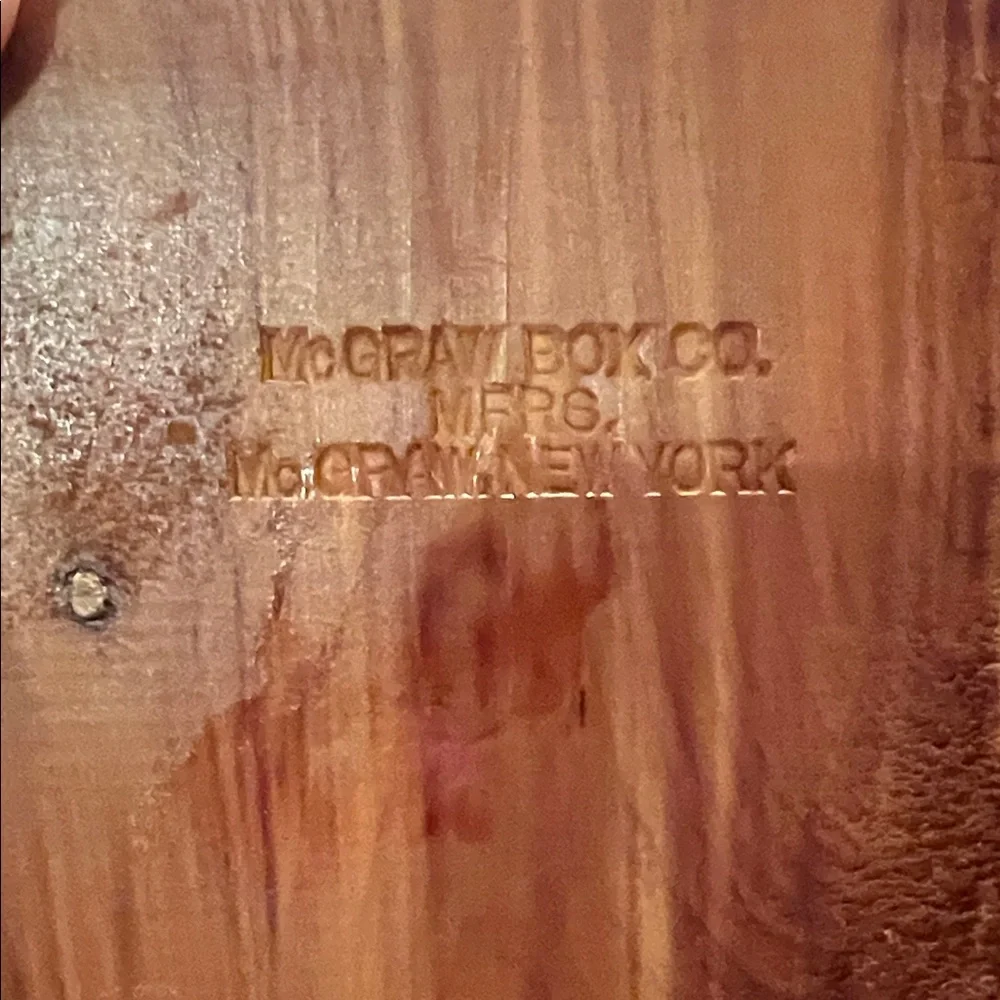 Vintage McGraw Jewelry Box